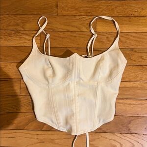 Urban Outfitters White Crop Top